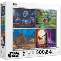 Puzzle - Ceaco - Kinkade Star Wars 500Pc 4-In-1
