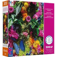 Puzzle - Ceaco - Marvelous Moss Butrfly;300Pcxl