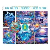 Puzzle - Ceaco - Ceaco Multipack 8-In-1 Seaside
