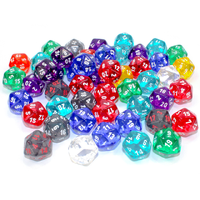 CHX 29620 Translucent Bag of 50 Assorted Polyhedral d20