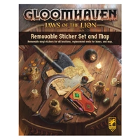 Gloomhaven - Jaws of the Lion - Removable Sticker Set & Map