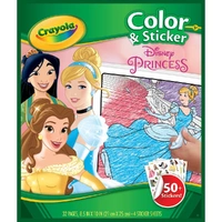 Disney Princess Colour/Sticker