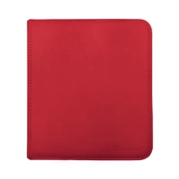 Ultra Pro: UP15743 Vivid 12-Pocket Zippered PRO-Binder: Red