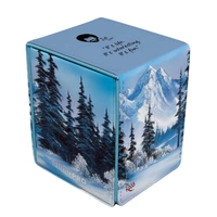 Ultra Pro: UP16520 Bob Ross - Winter Paradise Alcove Flip Deck Box