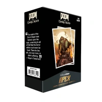Ultra Pro: UP16615 DOOM 105ct Apex Deck Protector Sleeves 2 for Bethesda - Doom