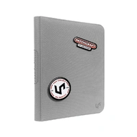 Ultra Pro: UP16643 PATCHCRAFT Zippered 9-Pocket PRO-Binder Gray