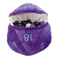 Ultra Pro: UP19862 Phandelver Campaign D20 Plush Dice Bag "Royal Purple and Sky Blue" for D&D