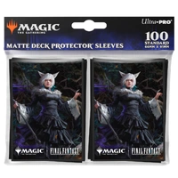 Ultra Pro: UP38702 Magic the Gathering - FINAL FANTASY 100ct Deck Protector Sleeves Commander B MtG
