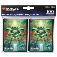 Ultra Pro: UP38709 Magic the Gathering - FINAL FANTASY 100ct Deck Protector Sleeves v5 for MtG