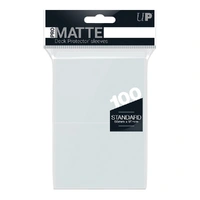 U1 Ultra Pro: UP84731 PRO-Matte 100ct Standard Deck Protector sleeves: Clear