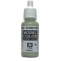 Vallejo Model Colour - Pastel Green 17 ml Old Formulation