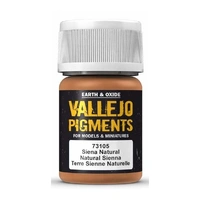Vallejo - Pigments - Natural Sienna 30 ml - Old Formulation