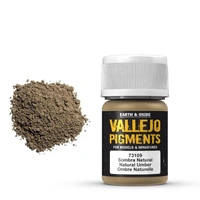 Vallejo - Pigments - Natural Umber 30 ml - Old Formulation