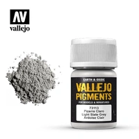 Vallejo - Pigments - Light Slate Grey 30 ml - Old Formulation