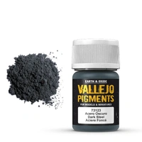 Vallejo - Pigments - Dark Steel 30 ml - Old Formulation