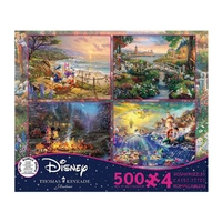 Puzzle - Ceaco - Kinkade Disney 500Pc 4In1 #10