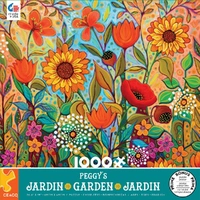 Puzzle - Ceaco - Peggy's Garden Fanciful 1000Pc