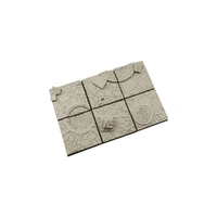 Micro Art Studio - Resin Square/Rectangular Bases - Arcane Bases 40x40mm (4)