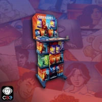 CODENAMES Table Display Bundle (Stand with Stock)