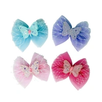 Glitter Butterfly Bow Hair Clip