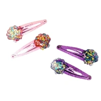 Mermaid Glitter Shell Hair Clips