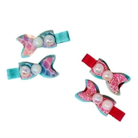 Pearl Mermaid Tail Hair Clips