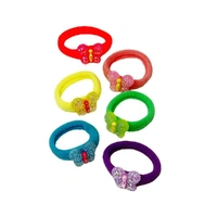 Sparkle Butterfly Hair Elastics