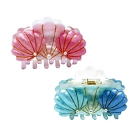 Seashell Claw Hair Clip