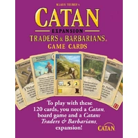 Catan Traders & Barbarians Expansion Card Deck 5th Edition