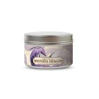 Wisteria Dragon Candle