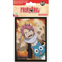 Player's Choice - Licensed Heroes of Fairy Tail Japanese Size Sleeves - Natsu & Happy (62x89mm)
