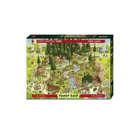 Puzzle - Heye - Funky Zoo; Black Forest 1000Pc