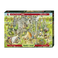 Puzzle - Heye - Funky Zoo;Jurassic Habitat1000