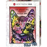 Puzzle - Heye - Jolly Pets; 9 Lives 1000Pc