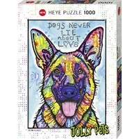 Puzzle - Heye - Jolly Pets; Dogs Never 1000 Pc