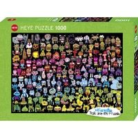 Puzzle - Heye - Burgerman Doodle Rainbow 1000pc