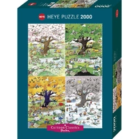 Puzzle - Heye - Blachon; 4 Seasons 2000Pc