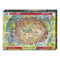 Puzzle - Heye - Funky Zoo; Cosmic Habitat 1000