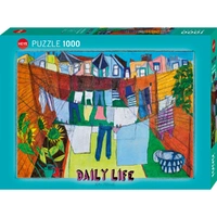 Puzzle - Heye - Daily Life; Courtyard 1000Pc