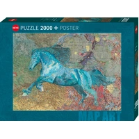 Puzzle - Heye - Cusick; Map Art, Map Horse 2000Pc