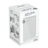 Ultimate Guard: Deck Box – XenoSkin Monocolor Flip'n'Tray 100+ – White