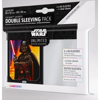 Gamegenic Star Wars Unlimited Art Sleeves Double Sleeving Pack - Darth Vader