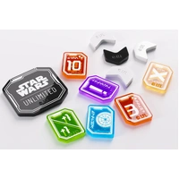 Gamegenic Star Wars Unlimited Acrylic Tokens PRO