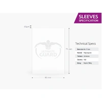 Ultimate Guard: Board Game Sleeves – Premium Soft – Mini European