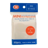 KMC: Mini Sleeves – Character Sleeve Guard: Mat & Clear