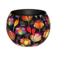 Puzzle - 3D - Flowerpot - Colorful Poppies