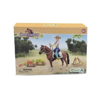 CollectA - Rider & Accessories w/ HorseBox Set