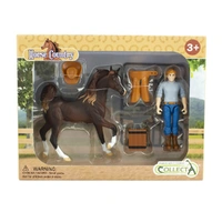 CollectA - Blacksmith & Accessories w/ Horse Figurine