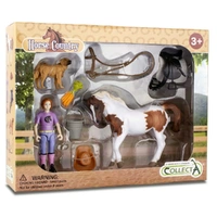 CollectA - Gift Hobby Rider w/ Animals & Accessories (Emma)