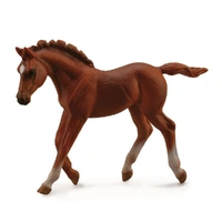CollectA - Thoroughbred Foal Walking Chestnut Figurine (M)